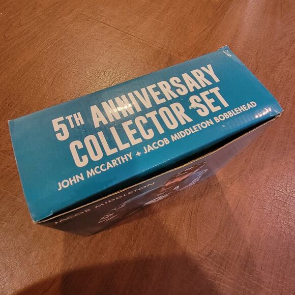 San Jose Barracuda Sharks John McCarthy Jacob Middleton Bobblehead 5th Annvrsry - Picture 3 of 10